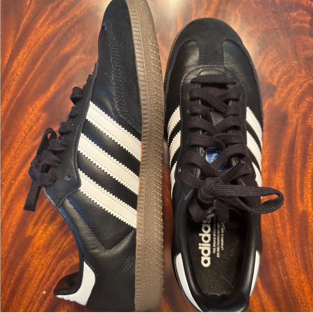 Adidas Black and White Sambas